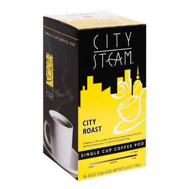 City Steam City Roast Coffee Pods 18 ct