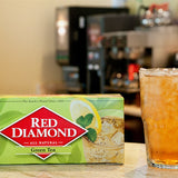 Red Diamond Green Tea Bags Quart Size 24 ct