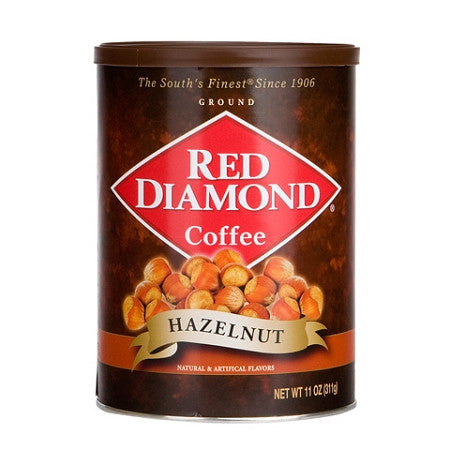Red Diamond Hazelnut Ground Coffee 11 oz