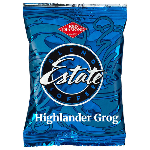 Red Diamond Highlander Grog Coffee 2.5 oz Portion Packs 40 ct