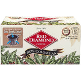Red Diamond Colombian Single Serve Coffee 12 ct