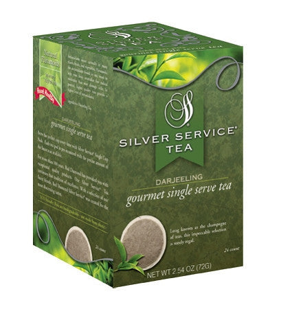 Silver Service Darjeeling Tea Pods 24 ct